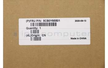 Lenovo 5CB0Y85501 COVER Upper Case ASM_RU BL FP W81X1GY