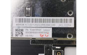 Lenovo 5CB0Y85501 COVER Upper Case ASM_RU BL FP W81X1GY