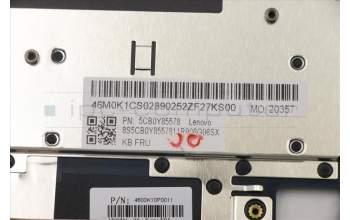 Lenovo 5CB0Y85578 COVER Upper Case ASM_USI BL NFP W81X1LT