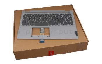 5CB0Y85729 teclado incl. topcase original Lenovo DE (alemán) gris/canaso