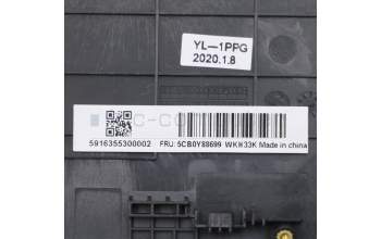Lenovo 5CB0Y88699 COVER Upper C81YH PL_BLK NFP BLKB_USI