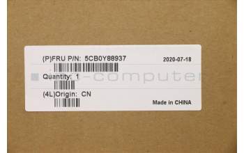 Lenovo 5CB0Y88937 COVER Upper C81YH PL_SIL NFP BLKB_US