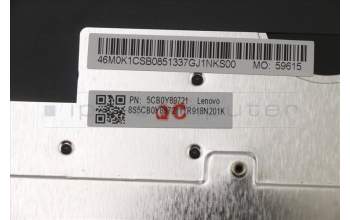 Lenovo 5CB0Y89721 COVER Upper Case ASM_CH BL FP W81X3PG