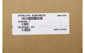 Lenovo 5CB0Y89722 COVER Upper Case ASM_RU BL FP W81X3PG