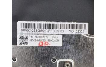 Lenovo 5CB0Y89722 COVER Upper Case ASM_RU BL FP W81X3PG