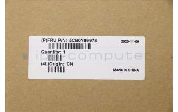 Lenovo 5CB0Y89978 COVER Upper Case ASM_JA BL FP W81X3PG