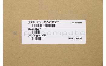 Lenovo 5CB0Y97617 COVER Upper Case ASM_SW BL FP W81X3PG