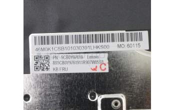 Lenovo 5CB0Y97619 COVER Upper Case ASM_CZ-SK BL FP W81X3PG