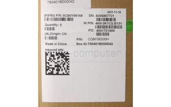 Lenovo 5CB0Y99168 COVER Upper Case ASM_GR BL NFP W81X3GY