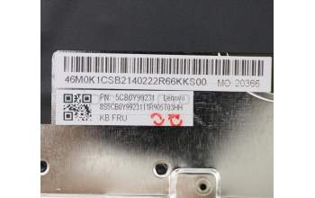 Lenovo 5CB0Y99231 COVER Upper Case ASM_GR BL FP W81X3GY