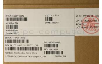 Lenovo 5CB0Y99343 COVER Upper Case ASM_SW L82AWNFPRGB