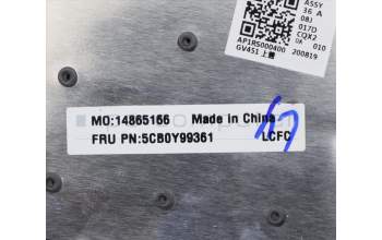 Lenovo 5CB0Y99361 COVER Upper Case ASM_RU L82C2 IGTEX