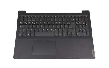 5CB0Y99417 teclado incl. topcase original Lenovo DE (alemán) gris oscuro/canaso