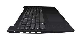 5CB0Y99417 teclado incl. topcase original Lenovo DE (alemán) gris oscuro/canaso