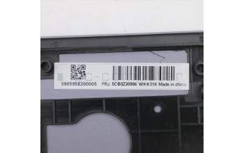 Lenovo 5CB0Z20996 COVER UpperCase ASM C81YT KB T-CH