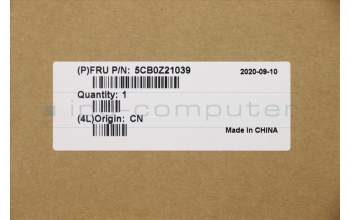 Lenovo 5CB0Z21039 COVER Upper Case ASM_INDIA L82C6 IGTEX