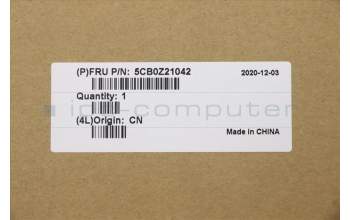 Lenovo 5CB0Z21042 COVER Upper Case ASM_IT L82C6 IGTEX