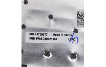 Lenovo 5CB0Z21154 COVER Upper Case ASM_UK L 82DQ IGTEX
