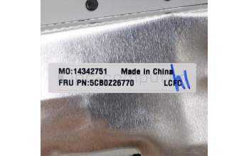 Lenovo 5CB0Z26770 COVER Upper Case ASM_US L 81Y6 NFP