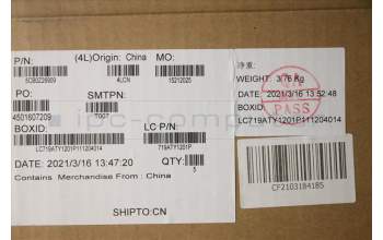 Lenovo 5CB0Z26909 COVER Upper Case ASM_RU L81Y6NFPRGB