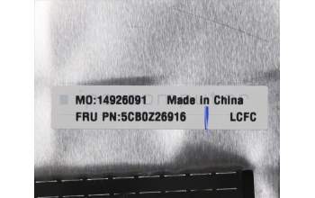 Lenovo 5CB0Z26916 COVER Upper Case ASM_UKR L81Y6NFPRGB