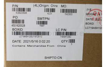 Lenovo 5CB0Z26938 COVER Upper Case ASM_SW L 82D4 DM