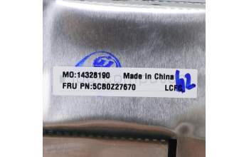 Lenovo 5CB0Z27670 COVER Upper Case ASM_US INTEL82B5NFPBL