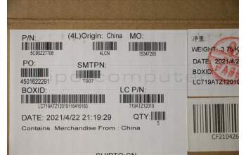 Lenovo 5CB0Z27708 COVER Upper Case ASM_GK L82B5 NFPRGB