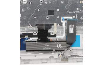 Lenovo 5CB0Z27785 C-Abdeckung mit Tastatur, Englisch (US, Euro), Platingrau, Ohne_Hintergrundbeleuchtung