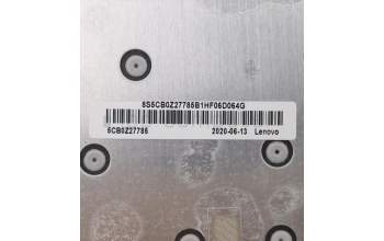 Lenovo 5CB0Z27785 C-Abdeckung mit Tastatur, Englisch (US, Euro), Platingrau, Ohne_Hintergrundbeleuchtung