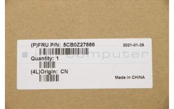 Lenovo 5CB0Z27886 COVER Upper Case ASM_UK_IG_AL_GY