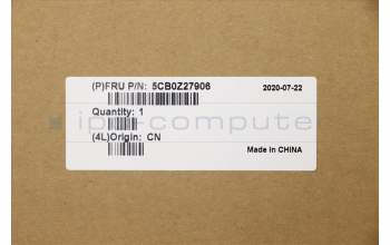 Lenovo 5CB0Z27906 COVER Upper Case ASM_ND B 82B8 BL