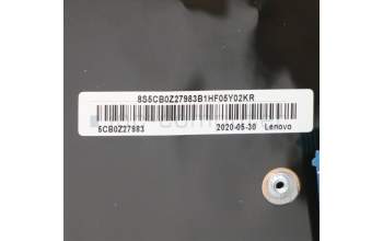 Lenovo 5CB0Z27983 COVER Upper Case ASM_UK B 82B8 BL