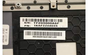 Lenovo 5CB0Z28194 COVER Upper CaseQ82AB_SLA_GY_NORDIC