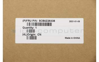 Lenovo 5CB0Z28338 COVER Upper C82ES AL_DUC FP BLKB_UKR