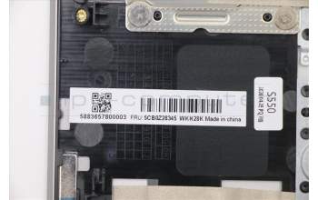 Lenovo 5CB0Z28345 COVER Upper C82ES AL_DUC FP BLKB_CZ-SK