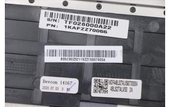 Lenovo 5CB0Z32119 COVER Upper Case ASM_RU Q82A2 GY