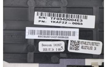 Lenovo 5CB0Z32124 COVER Upper Case ASM_TI Q82A2 GY