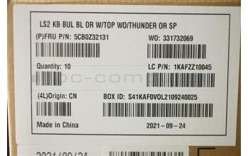 Lenovo 5CB0Z32131 COVER Upper Case ASM_BU Q 82A2 OC