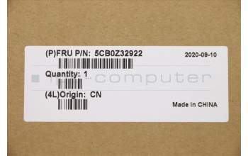 Lenovo 5CB0Z32922 COVER UpperCase ASM C82EH KB UK