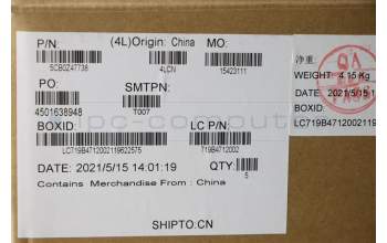 Lenovo 5CB0Z47738 COVER Upper Case ASM_UK L82GX NFPIGDIS