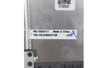 Lenovo 5CB0Z47738 COVER Upper Case ASM_UK L82GX NFPIGDIS