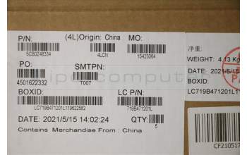 Lenovo 5CB0Z48334 COVER Upper Case ASM_SW L82GX FPIGDIS