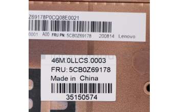 Lenovo 5CB0Z69178 COVER FRU UPPER CASE N-FPR BK Ares2 CS