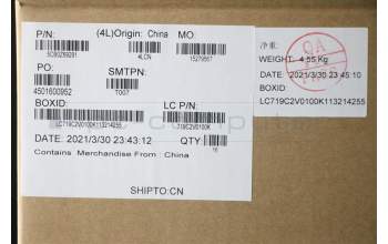 Lenovo 5CB0Z69291 COVER FRU D_COVER_AL_WWAN_5G BLK_ASSY