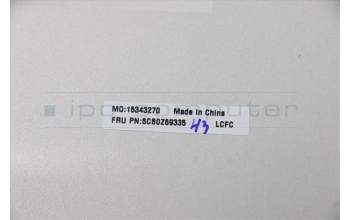 Lenovo 5CB0Z69335 COVER D_COVER_SUB_ASSY_AL_SR