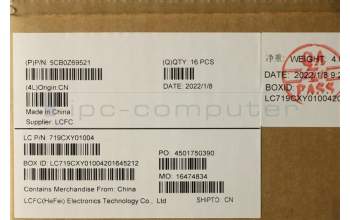 Lenovo 5CB0Z69521 COVER FRU COVER_C_COVER_FPR_HDD_ASSY_NL