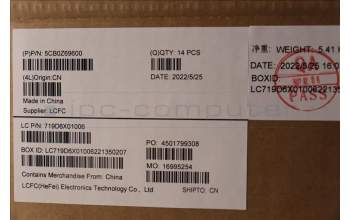 Lenovo 5CB0Z69600 COVER FRU P16SG1_D_COVER_SWG_WL_ASSY