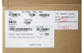 Lenovo 5CB0Z70209 COVER Upper Case ASM_FRA L 82BGSDB