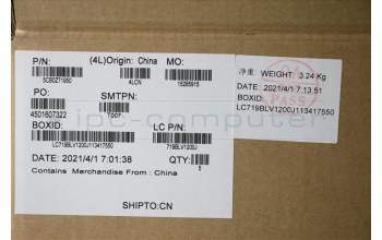 Lenovo 5CB0Z71950 COVER UpperCaseASM B 82BC BL WH ITA